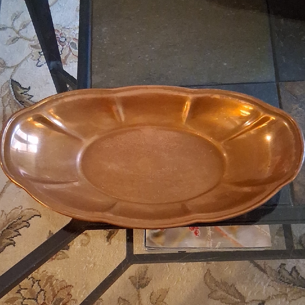 COPPERCRAFT ETCHED BOWL